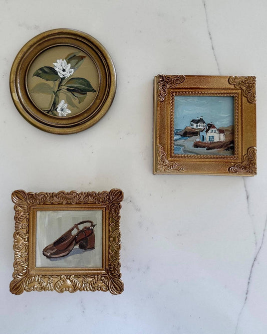 "Magnolia Mini"(framed)