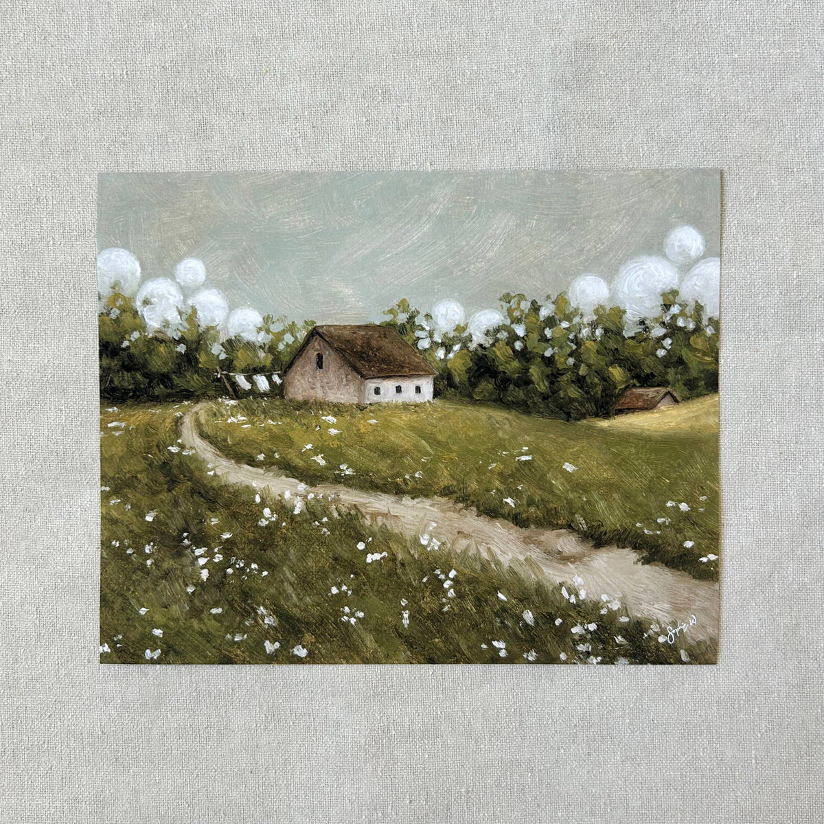 "Simple Living" Fine Art Print (framed)