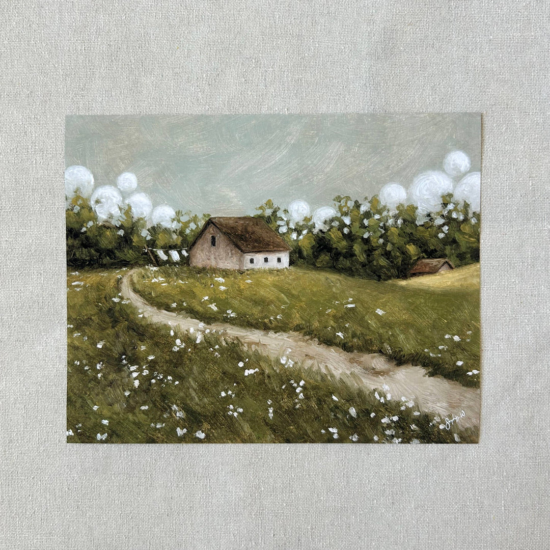 "Simple Living" Fine Art Print (framed)