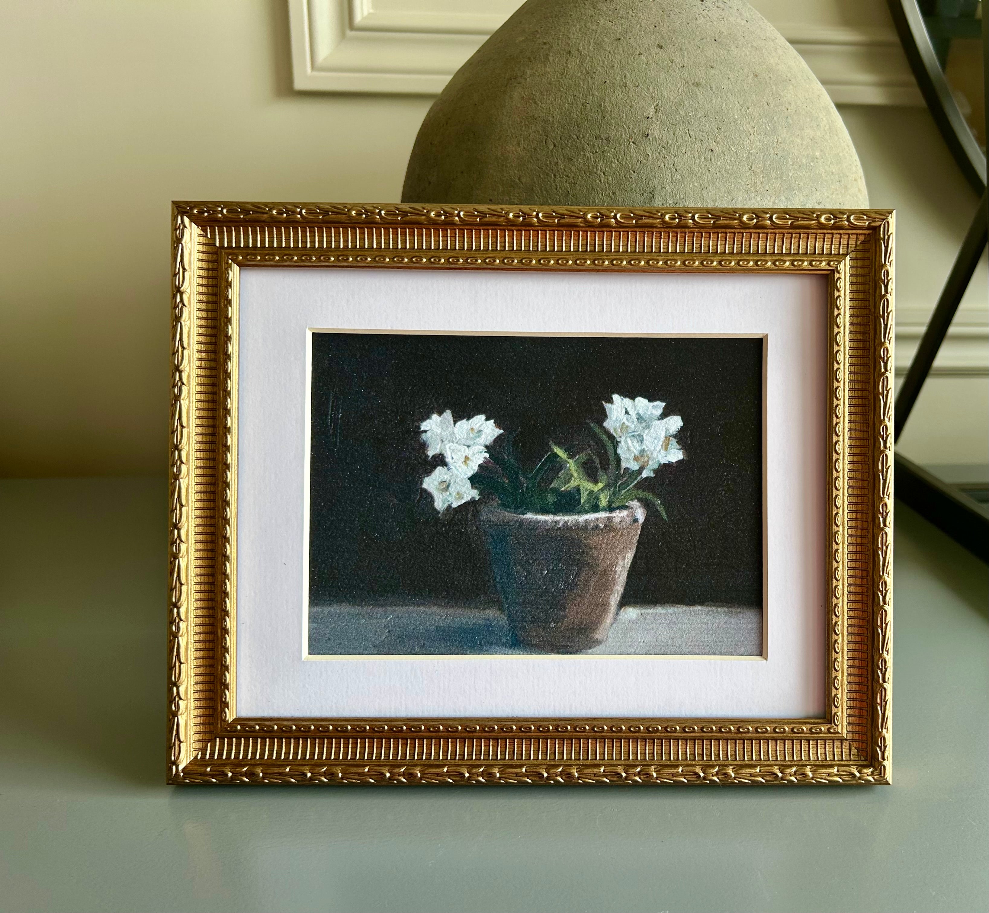 “April’s Embrace” (Framed) 5x7”
