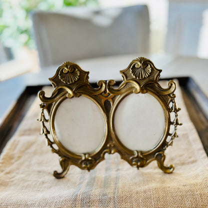 Antique Double Rococo Frame