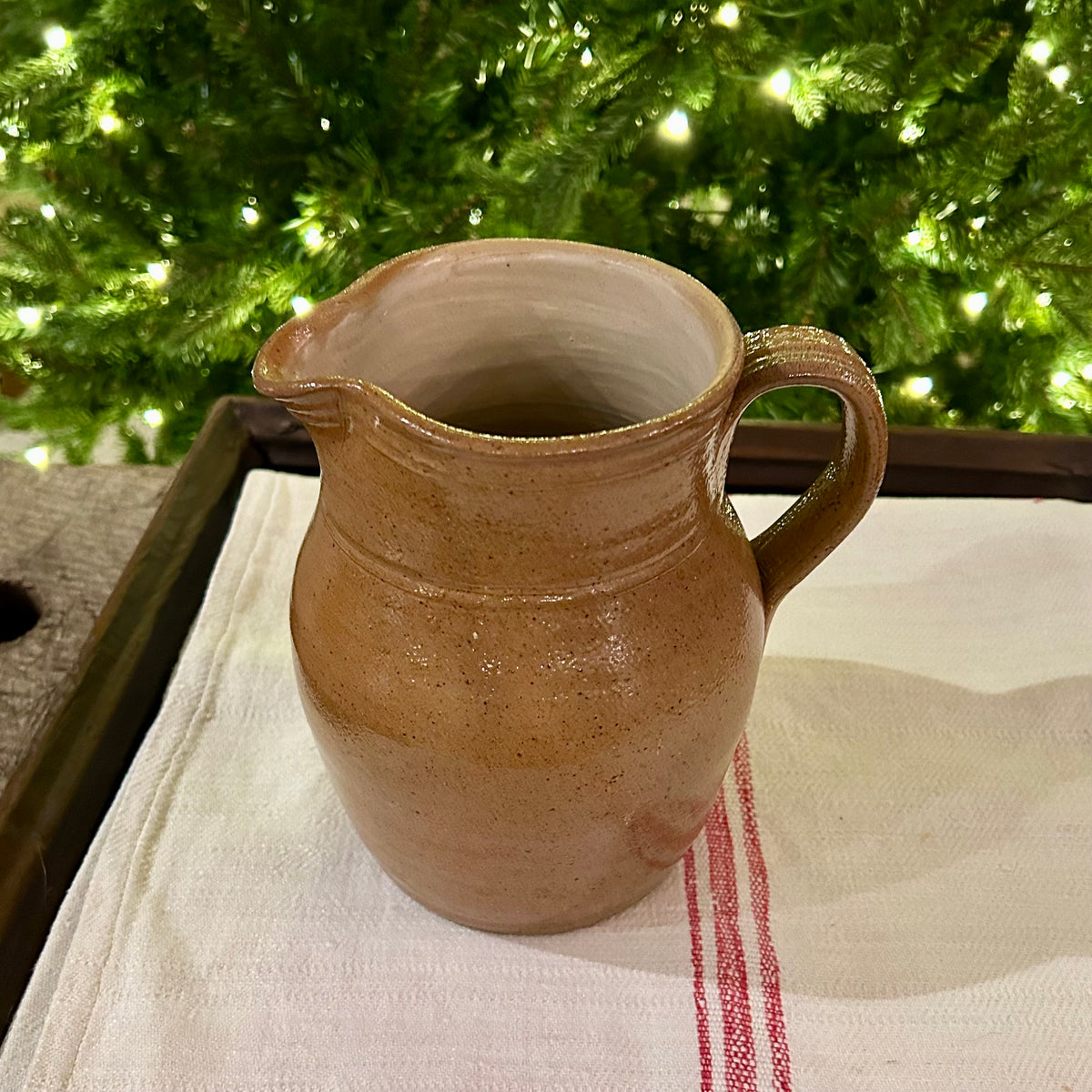 Vintage French stoneware jug