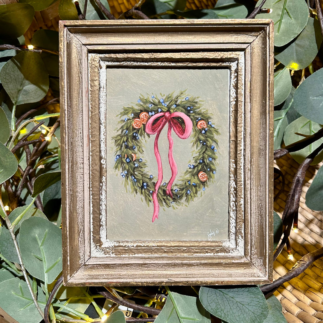 "Winter's Welcome" Framed Fine Art Print