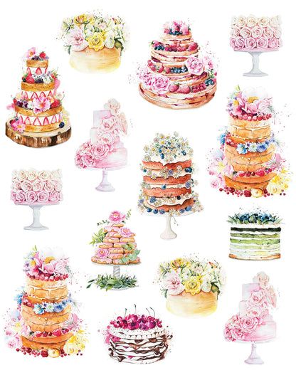NEW Carte de souhaits - Naked Cakes / Greeting Card