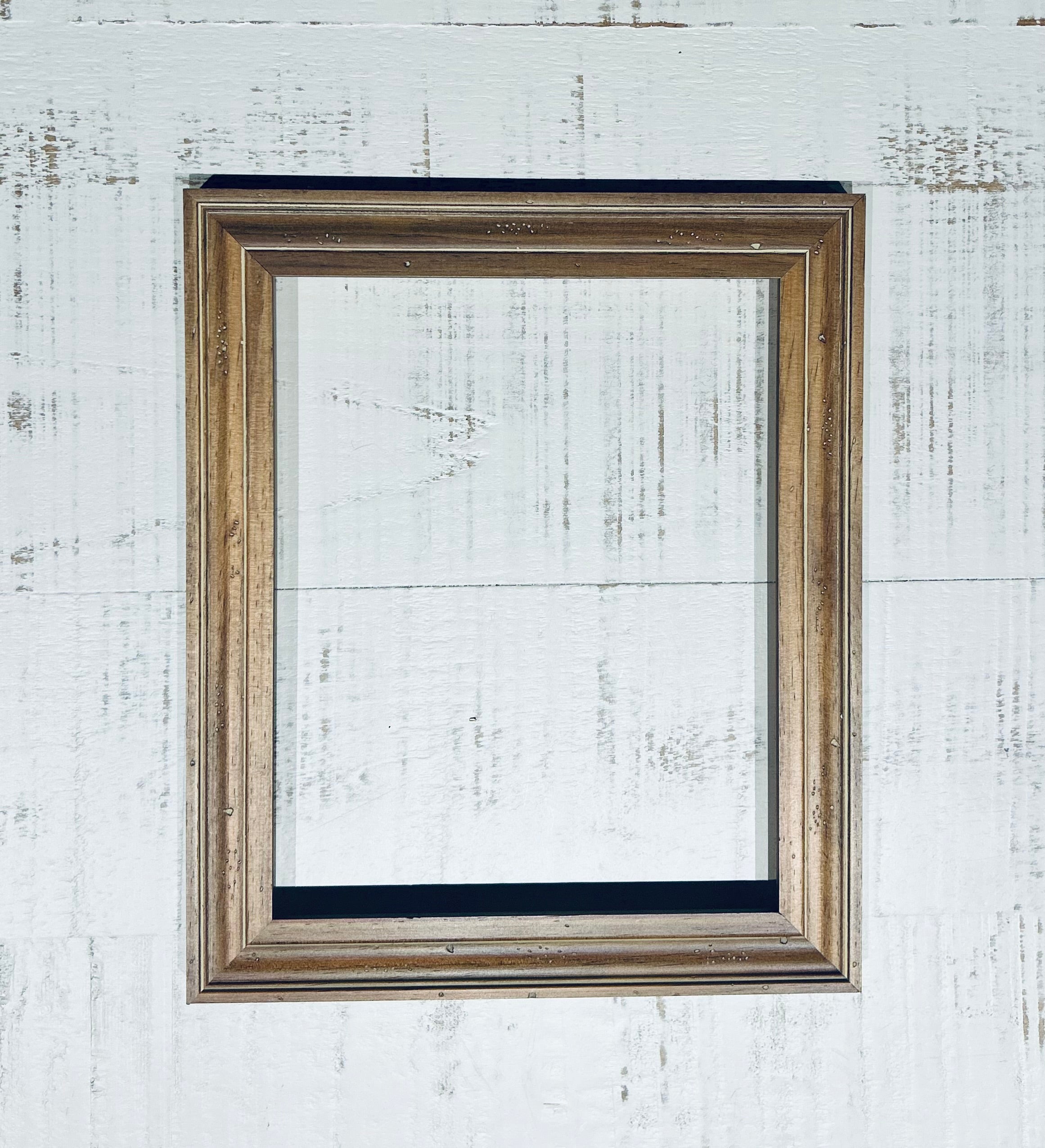New - Antiqued Natural Aged Pine Picture Frame