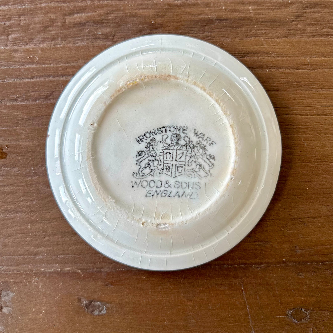 Vintage Ironstone butter pats