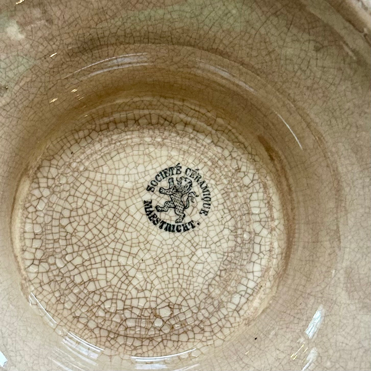Antique Société Céramique Tureen – Maastricht, c.1900