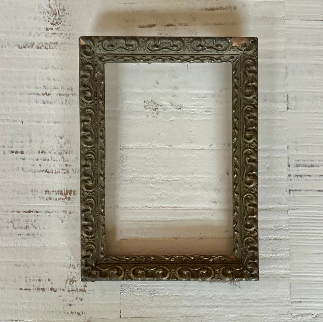 Vintage carved wood frame