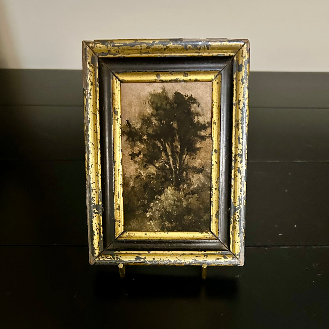 Lost in nature - in antique frame