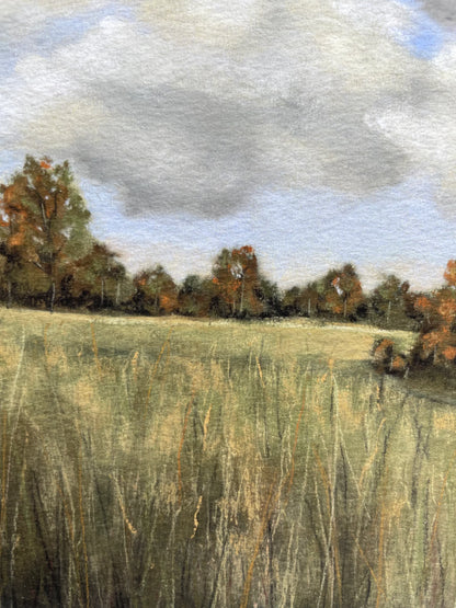 Autumn Fields (framed)