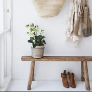 Vintage Skinny Wooden Bench