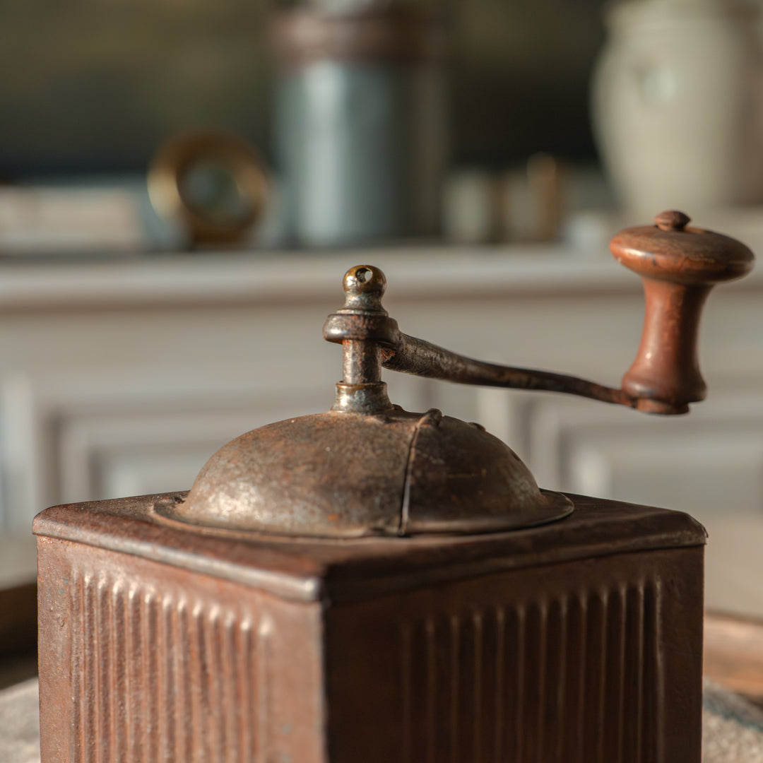 Vintage Cast Iron Coffee Grinder