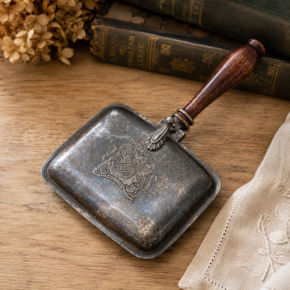 Antique Silver-Plated Table Crumb Catcher | Simeon L. & George H. Rogers Co.