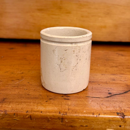 Antique English Stoneware Jam Jars - sold individually