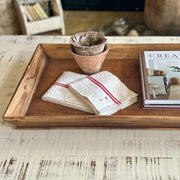 Atticus Vintage Wood Tray