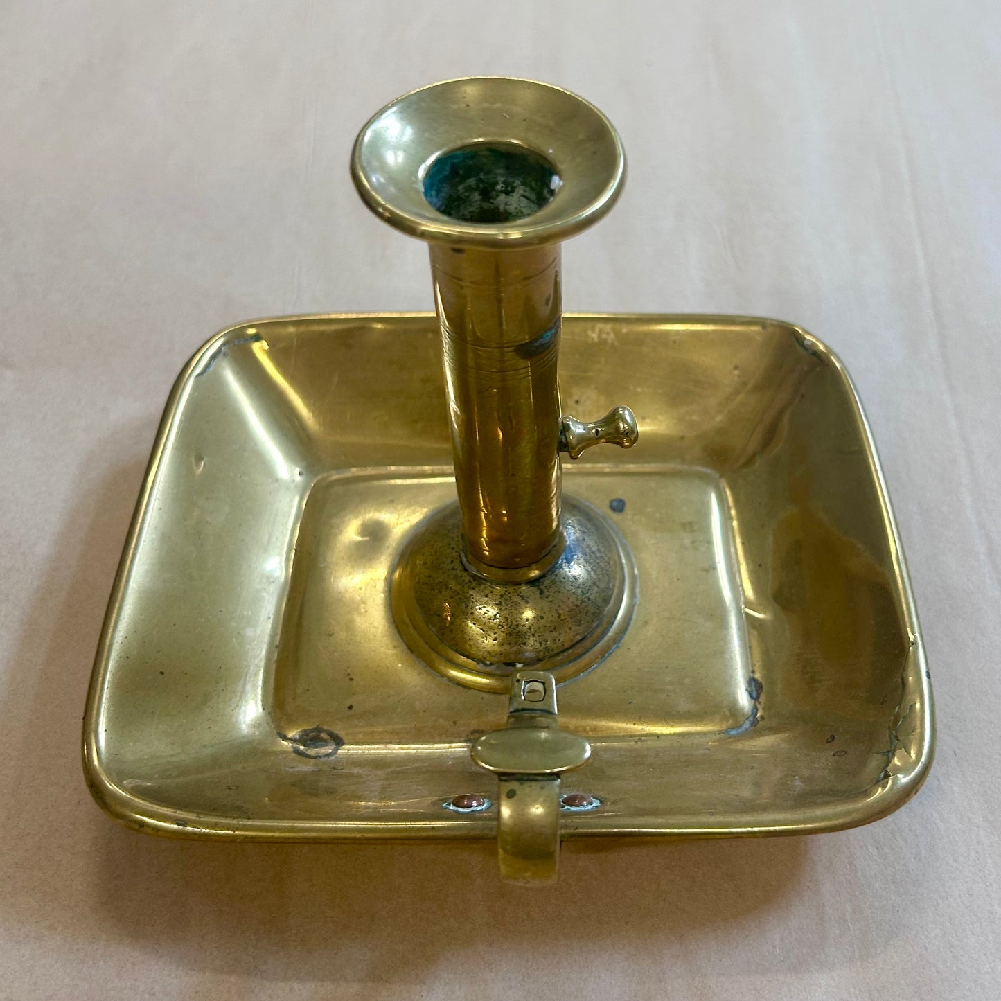 Antique Brass Chamberstick
