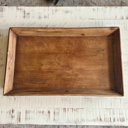 Atticus Vintage Wood Tray