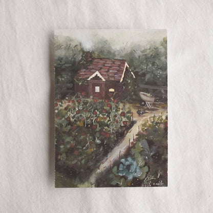 Le jardin de grand-mère. Grandmother’s Garden