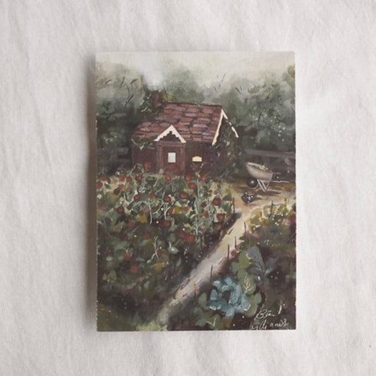 Le jardin de grand-mère. Grandmother’s Garden