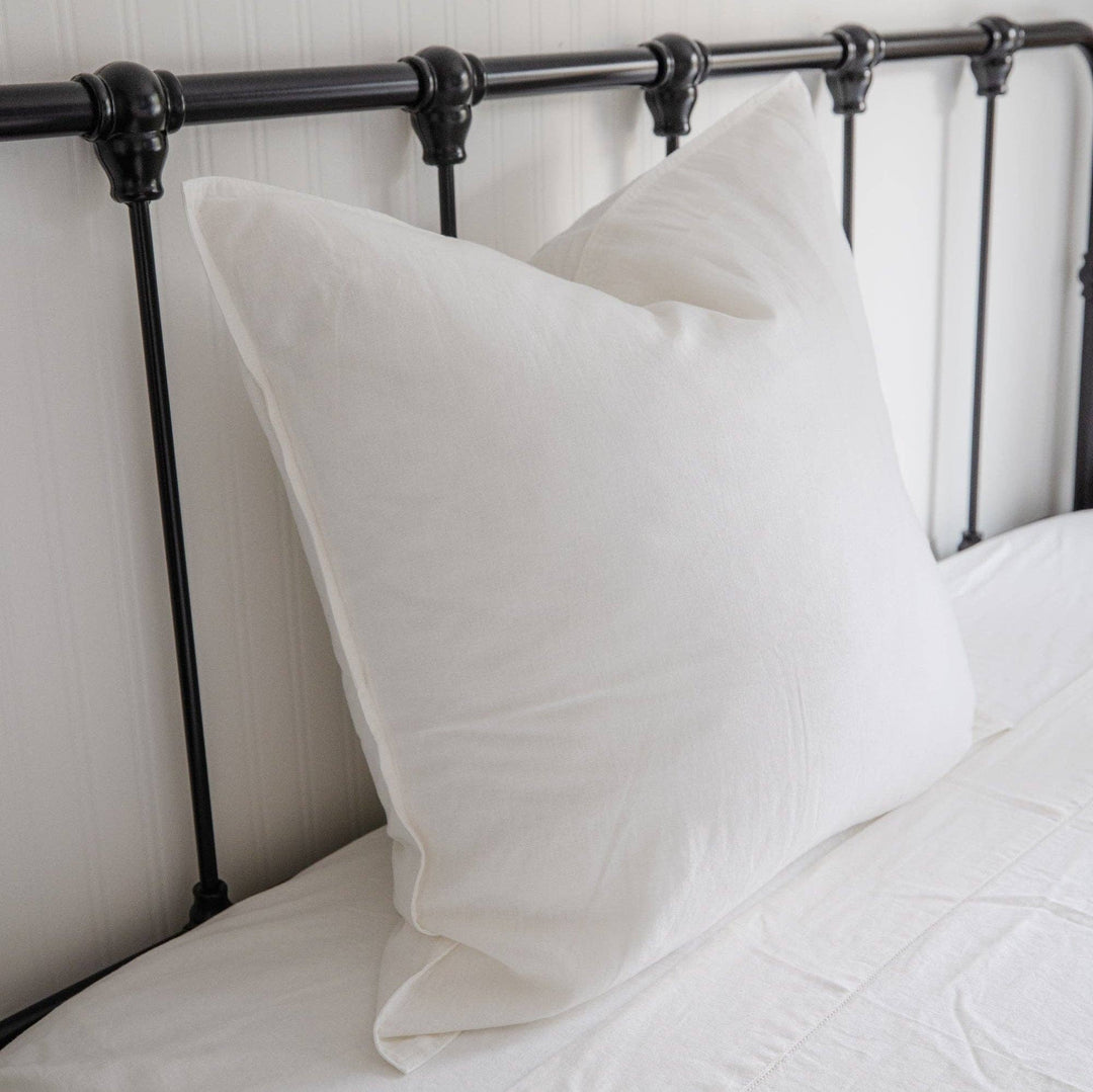 Signature Linen Cotton Blend Euro Sham