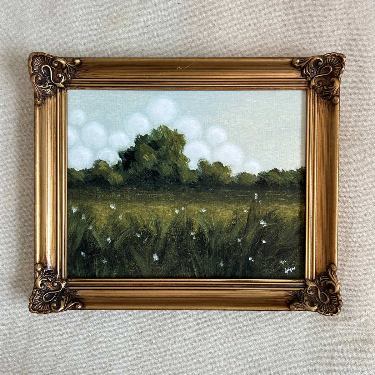 "Summer Meadow" Fine Art Print (Framed)