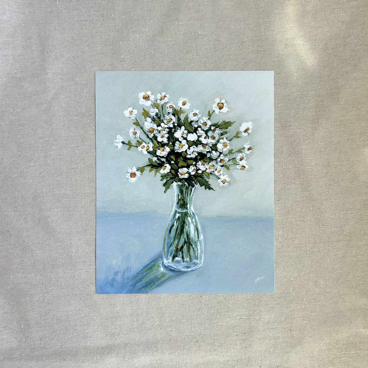 "Grocery Store Flowers" Fine Art Print (framed)