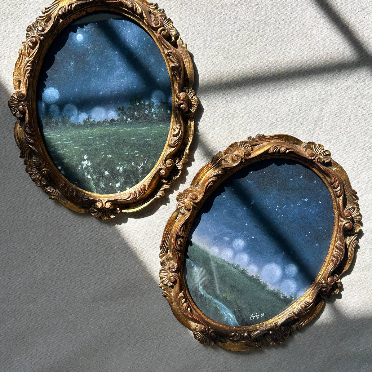 "Clouds Beneath the Cosmos" Fine Art Print (framed)