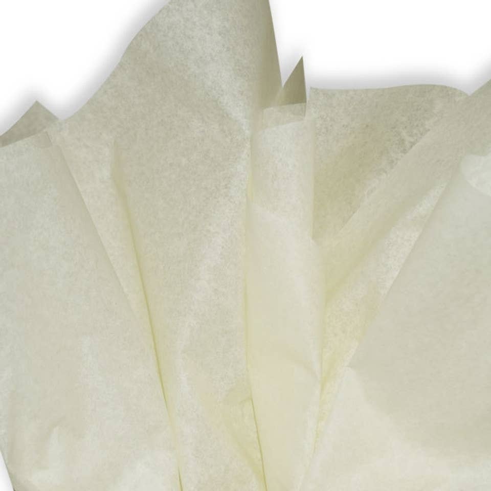 Creme Tissue Paper – 480 Sheets (Wholesale Pack)