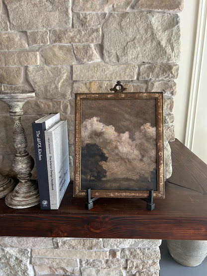 Into the clouds -antique frame