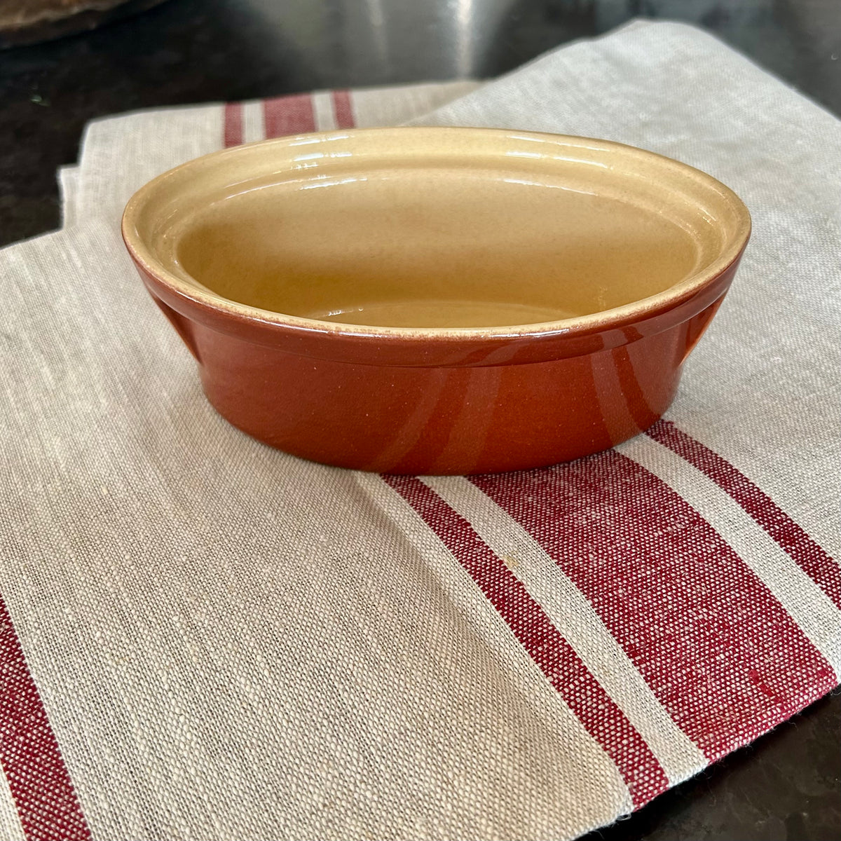 Vintage Renault Berry Stoneware Baking Dish