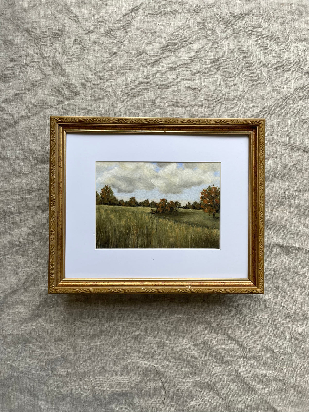 Autumn Fields (framed)