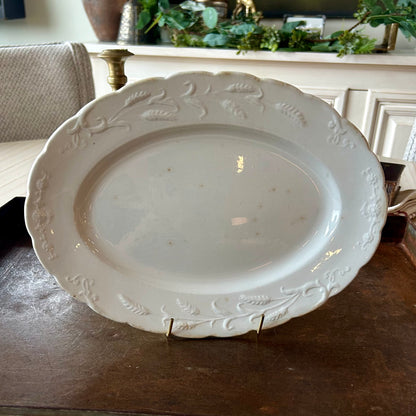 Antique English Ironstone Oval Serving Platter
Wm Adams & Sons, England | c.1880–1910