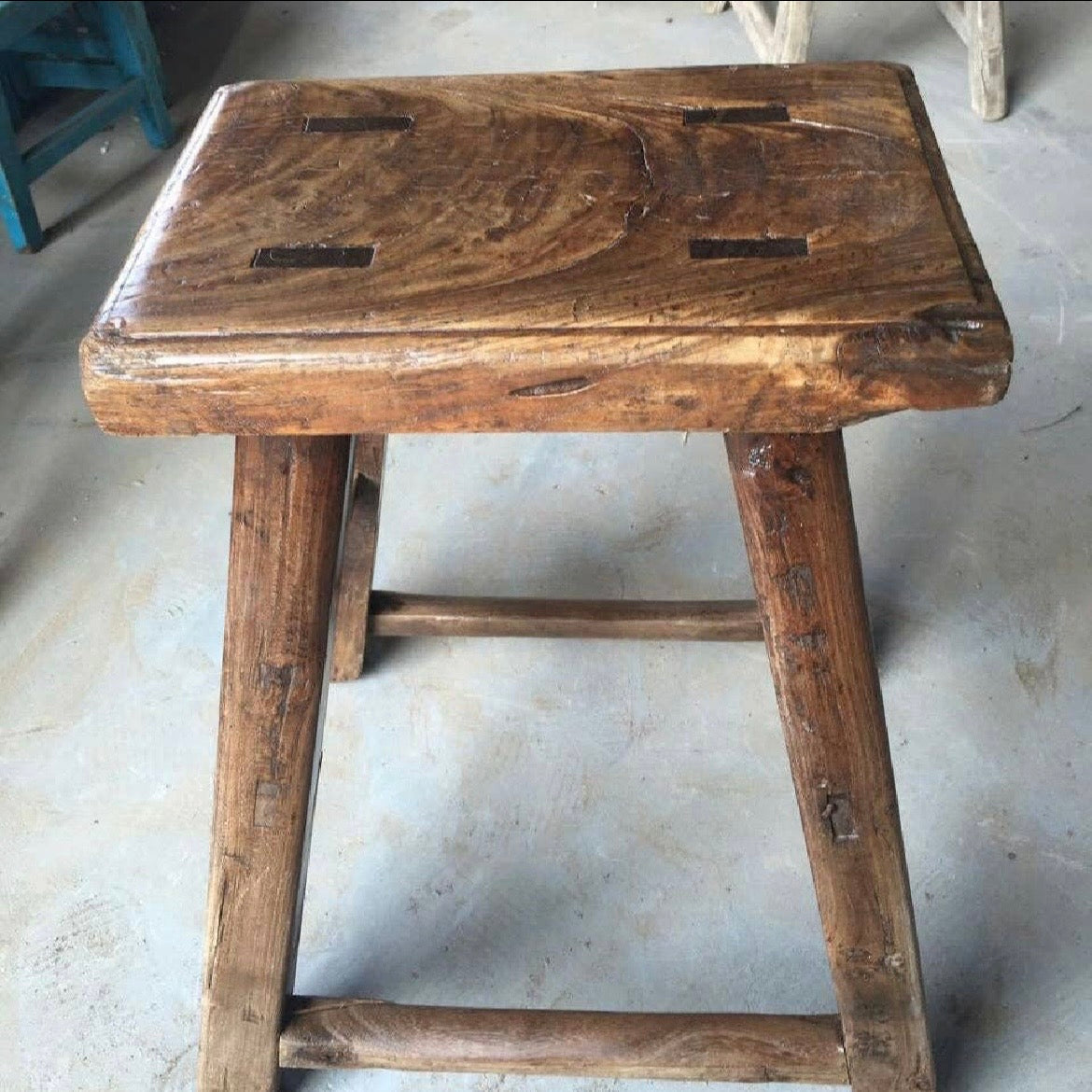 Vintage Rustic Milking Stool