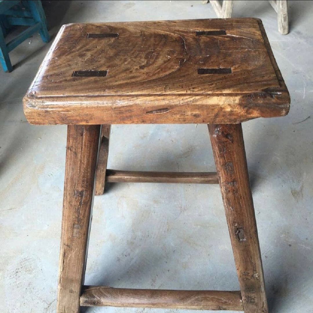 Vintage Rustic Milking Stool
