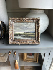 Land and Sea in Custom Vintage Frame 8x10”