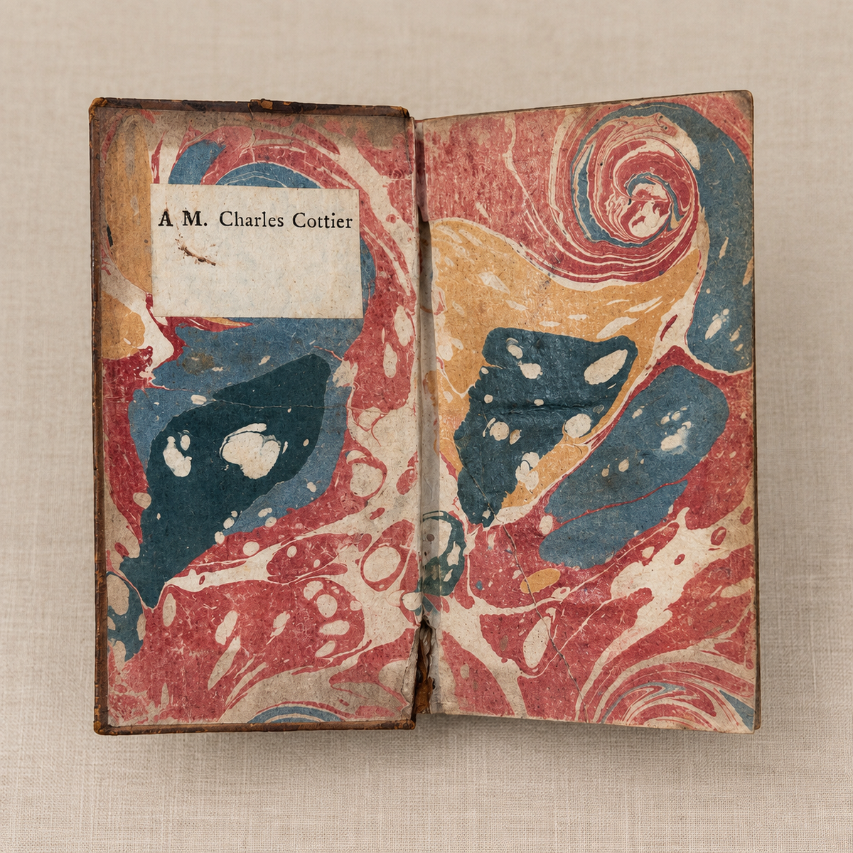 Antique French Theatre Almanac, 1778
