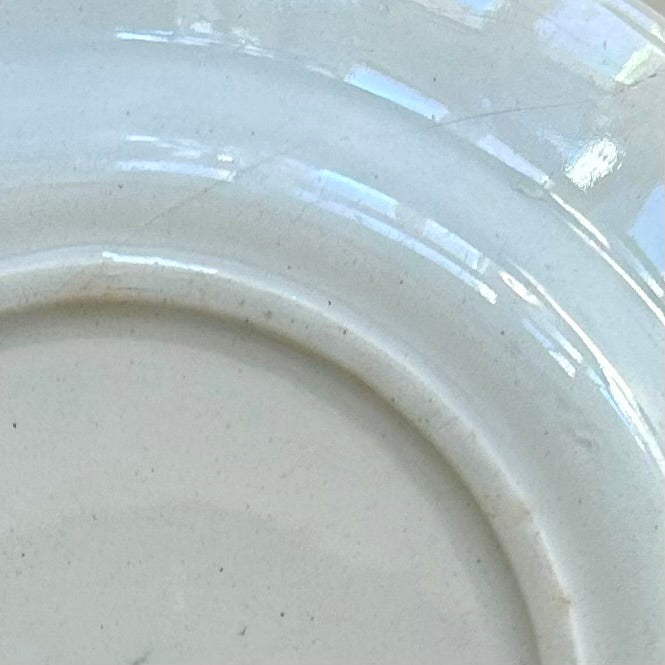 Antique French Faïence Soup Plate – Service Mignon by Labrador (9.5”)