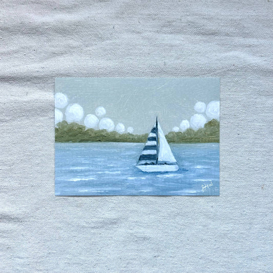 "Come Sail Away" Fine Art Print (framed)
