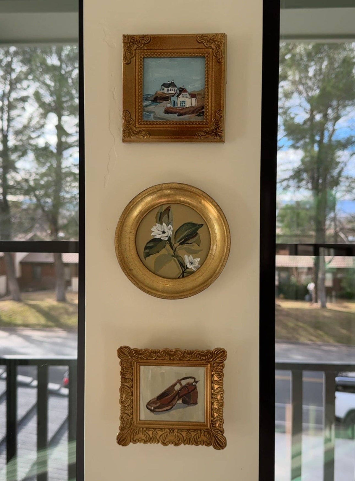 "Magnolia Mini"(framed)