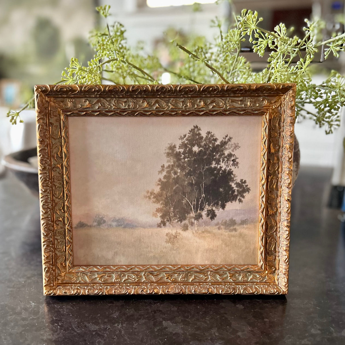 We woke to a dream framed fine art print