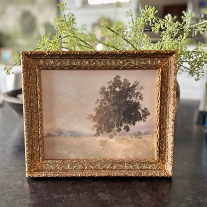 We woke to a dream framed fine art print