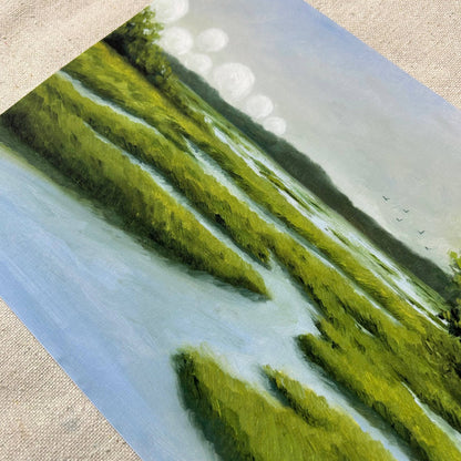 "Wetlands" Fine Art Print (framed)