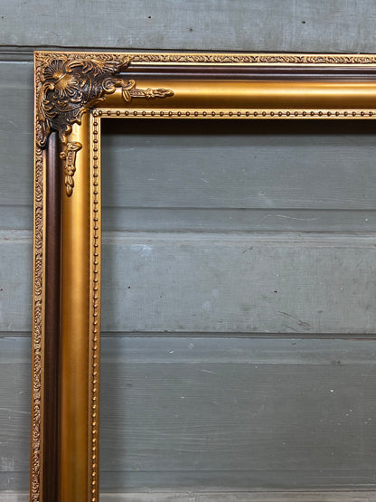 Vintage Ornate Gilt & Bronze Frame