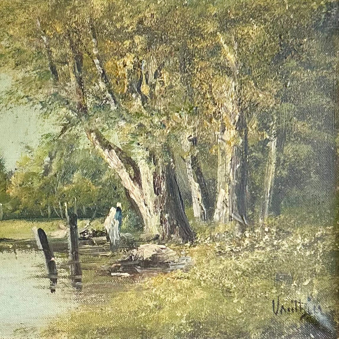 Quiet Afternoon by the Riverbank