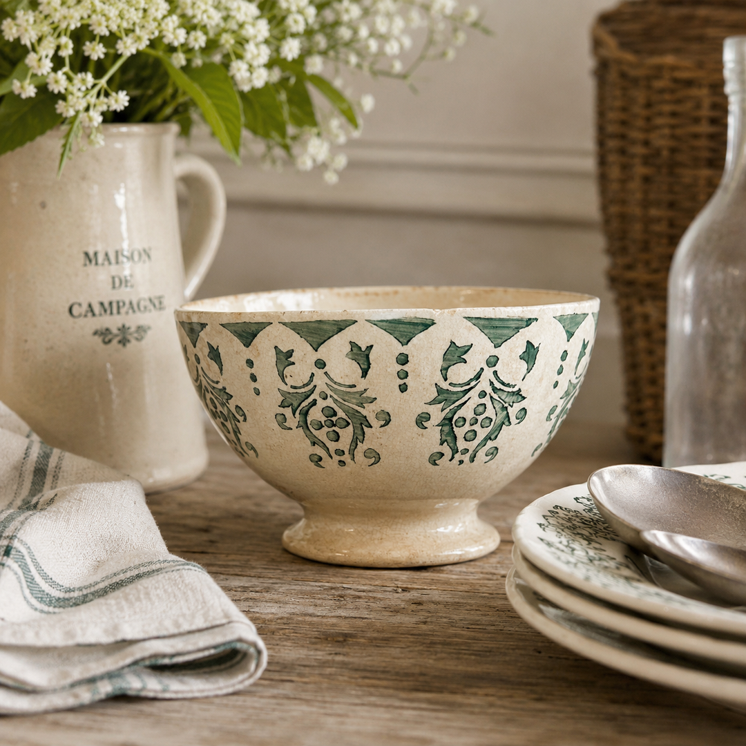 Antique French Café au Lait Bowl
France | Circa 1900–1925