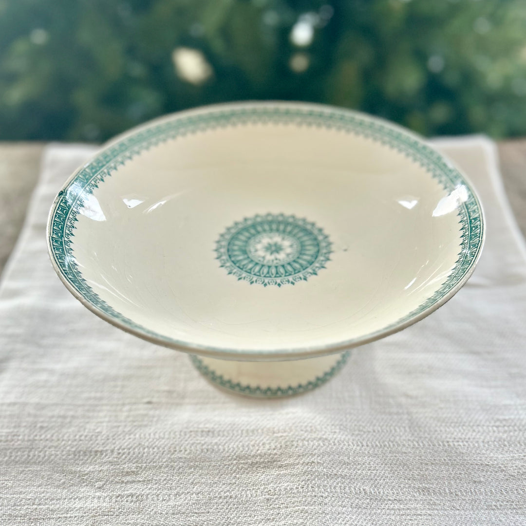 Antique French compote - creil et montereau