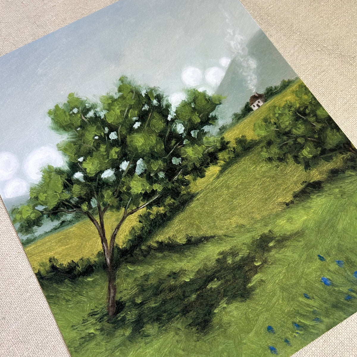 "In the Shade of Green" Fine Art Print (framed)