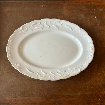 Antique English Ironstone Oval Serving Platter
Wm Adams & Sons, England | c.1880–1910