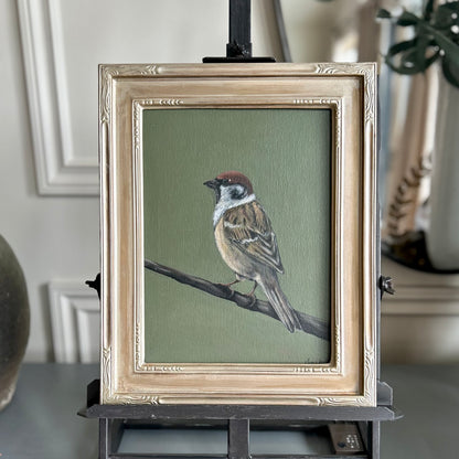 Quiet Observer - framed original by Sarah Fehr