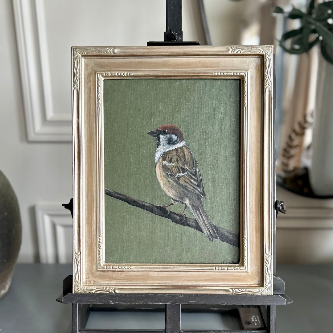 Quiet Observer - framed original by Sarah Fehr